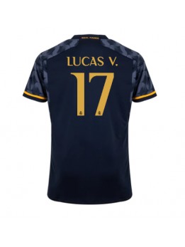 Real Madrid Lucas Vazquez #17 Replika Borta Kläder 2023-24 Kortärmad